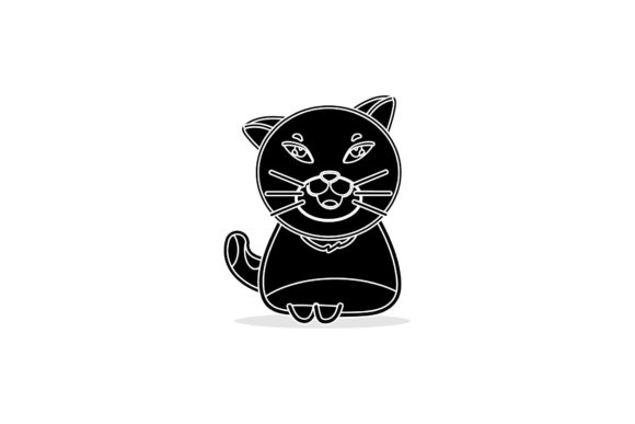 Cat Character Animal Black Icon Review