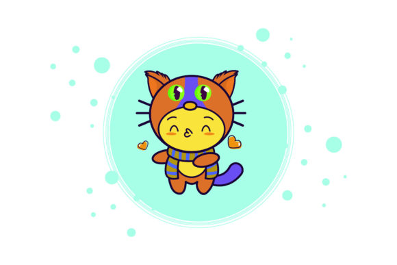 Cat Cute Costume Circle Bubble Review