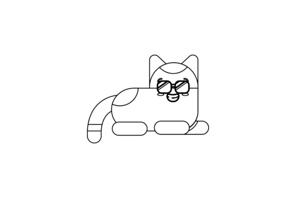 Cat Cute Illustrations Review for Embroidery Projects