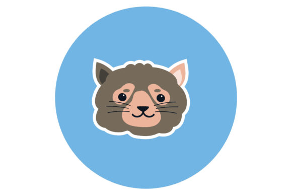 Cat Emote Icon Vector Illustration Review