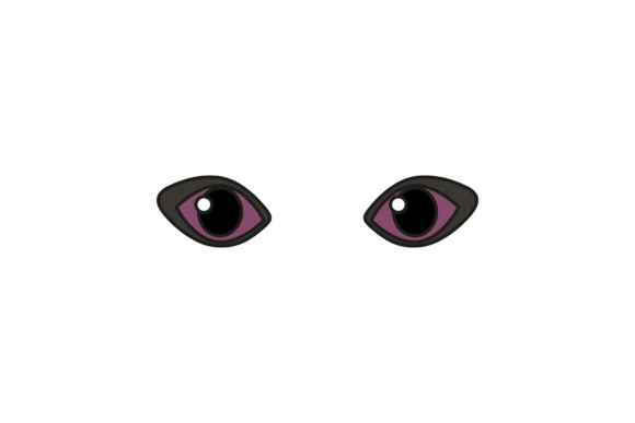 Cat Eye Cute Graphic Filled Lines Review