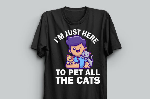 Cat Lover T-shirt Design 35 Review