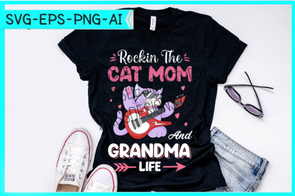 Cat Mom and Grandma Life Kitten Embroidery Review