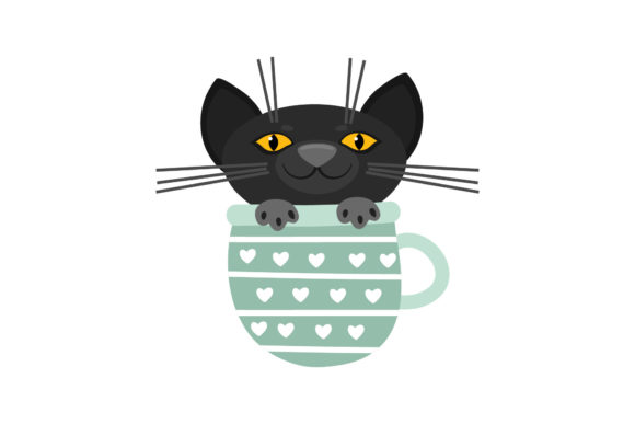 Draw Collection Cat in Drink Embroidery Review